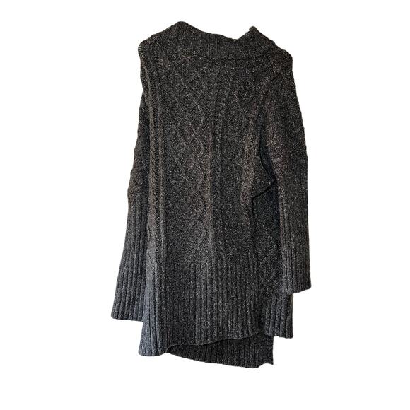 NWT prAna Delaney Duster Coal Sweater Women's Size M - Picture 4 of 9